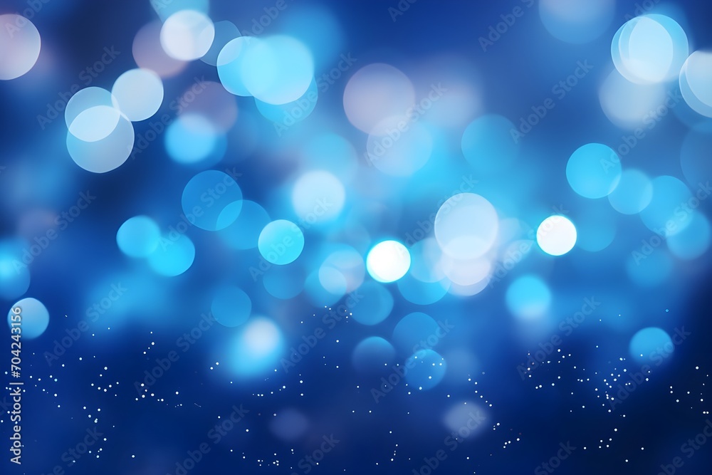 Abstract blue background with bokeh lights Abstract blue background with bokeh lights