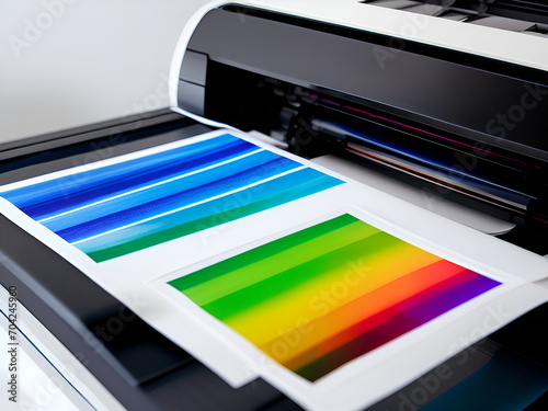 inkjet printer testing color print