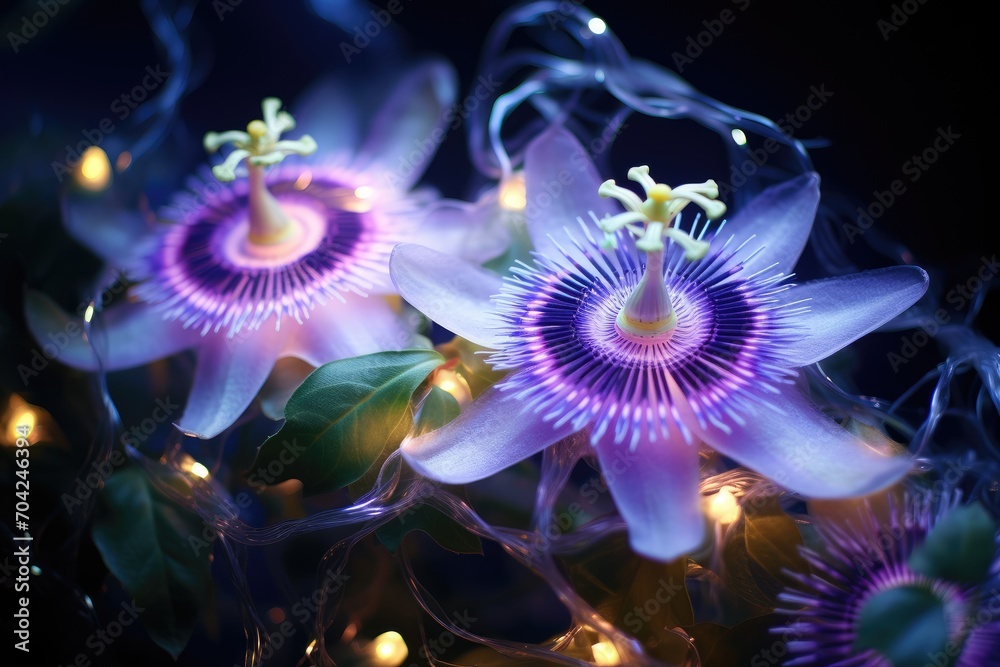 Obraz premium Passionflower Passion: Passionflowers.