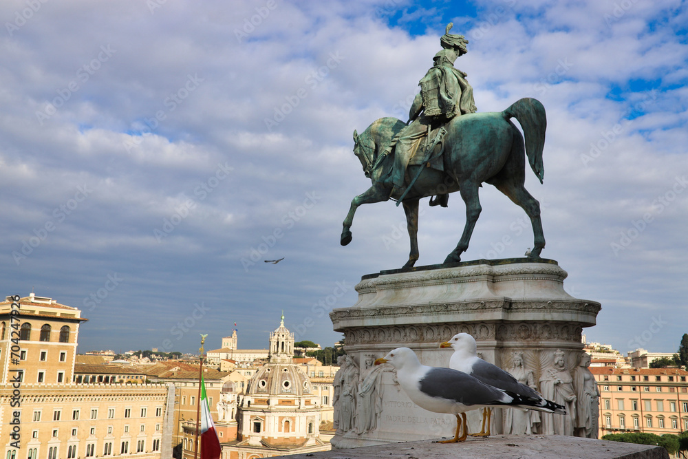 equestrian statue of victor emmanuel II in rome equestrian statue of victor emmanuel II in rome