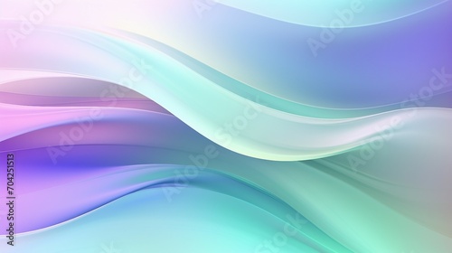 Captivating Soft Pastel Gradient Art: Modern Abstract Illustration in Blue, Purple, and Green - Perfect for Trendy Digital Designs and Contemporary Wallpaper Creations with a Calming, Gentle Vibe. © Sunanta