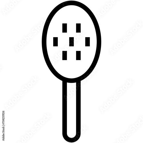 Skimmer Spoon Vector Icon