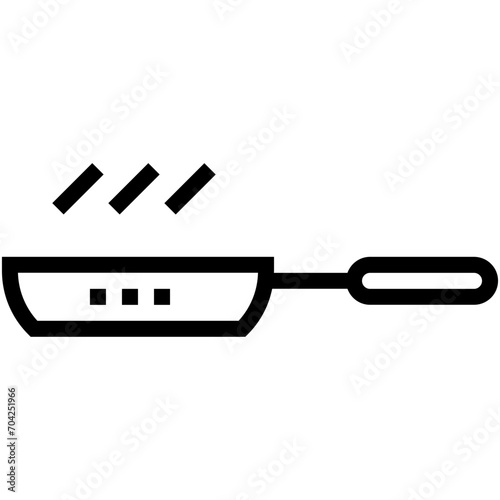 Frypan Vector Icon