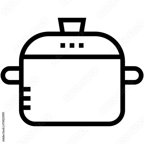 Cooking Pot Vector Icon