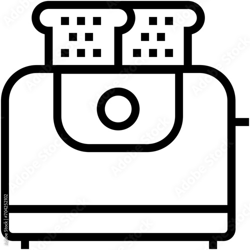Toaster Vector Icon