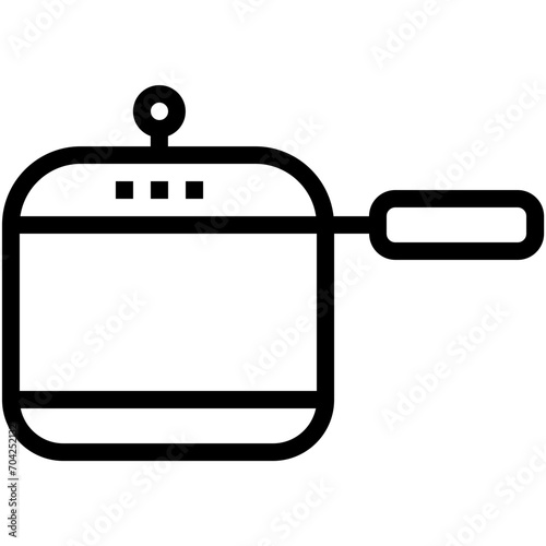 Cooking Pan Vector Icon