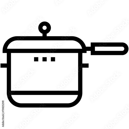 Cooking Pan Vector Icon