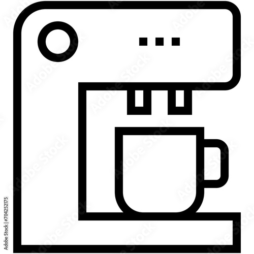 Coffee Machine Vector Icon