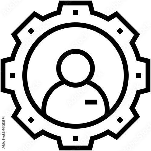 Management Vector Icon