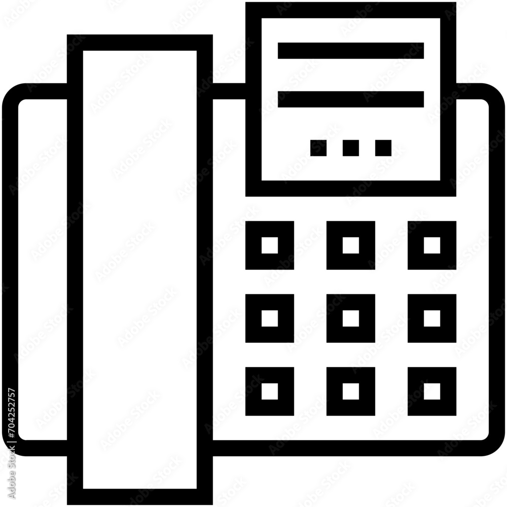 Telephone Vector Icon Telephone Vector Icon