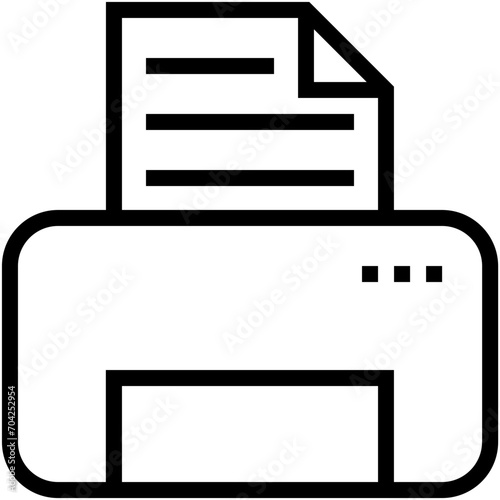 Printer Vector Icon