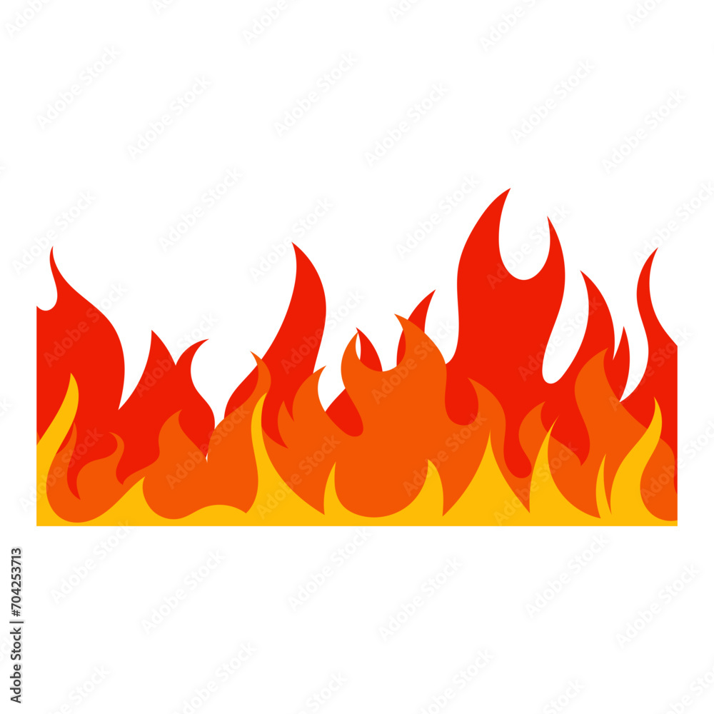 Fire Frame Border Fire Frame Border