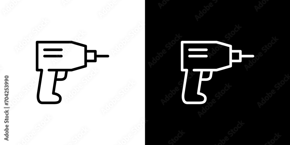 ドリルの工具アイコン ドリルの工具アイコン