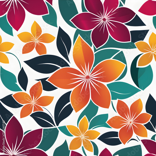 seamless floral background