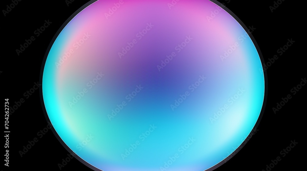 Vibrant Digital Art: Colorful Gradient Circle Vector with Subtle Grain and Noise - Modern Abstract Background for Creative Concepts and Designs