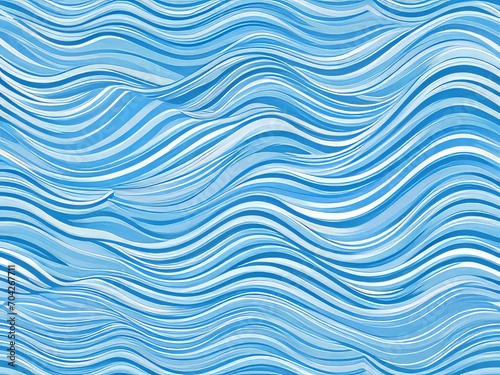 onda de línea azul