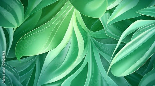 The close-up of a Monstera leaf reveals calming gradients of green, reminiscent of a peaceful forest canopy
