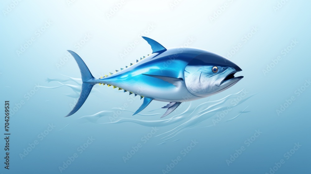 a blue marlin fish swimming in the ocean with its mouth open and it's teeth still out of the water. a blue marlin fish swimming in the ocean with its mouth open and it's teeth still out of the water.