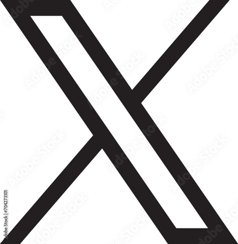 X icon or twiter