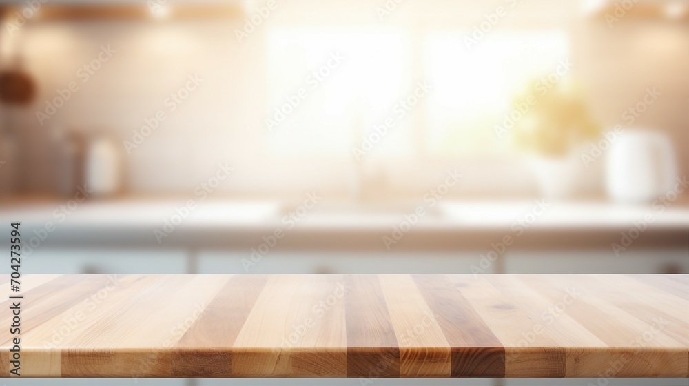 Stylish Minimalism: Empty Wooden Table Top with Beautiful Bokeh Background, Ideal for Modern Interior Design, Creating a Serene and Cozy Atmosphere at Home. Stylish Minimalism: Empty Wooden Table Top with Beautiful Bokeh Background, Ideal for Modern Interior Design, Creating a Serene and Cozy Atmosphere at Home.