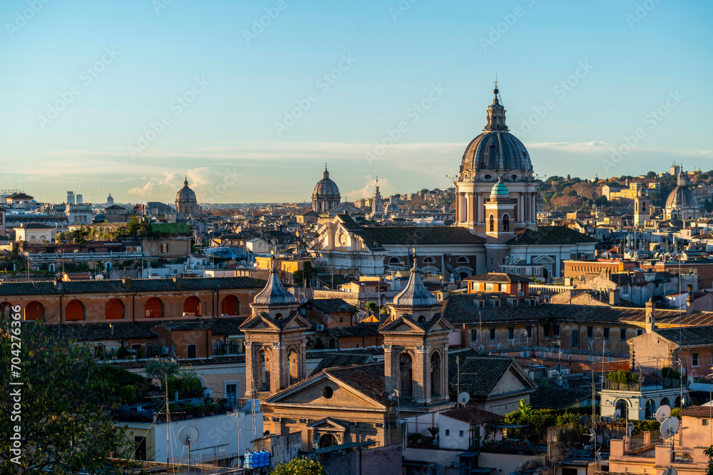 Les clochers de Rome