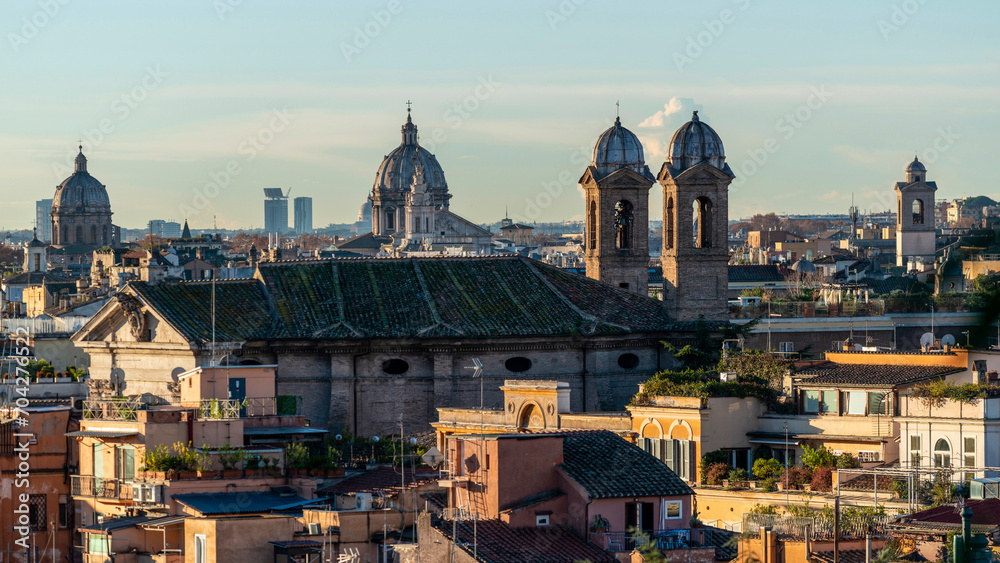 Les clochers de Rome