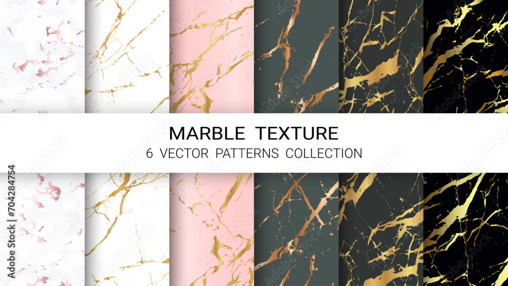 Premium Marble texture pack White background. Abstract metal effect ...
