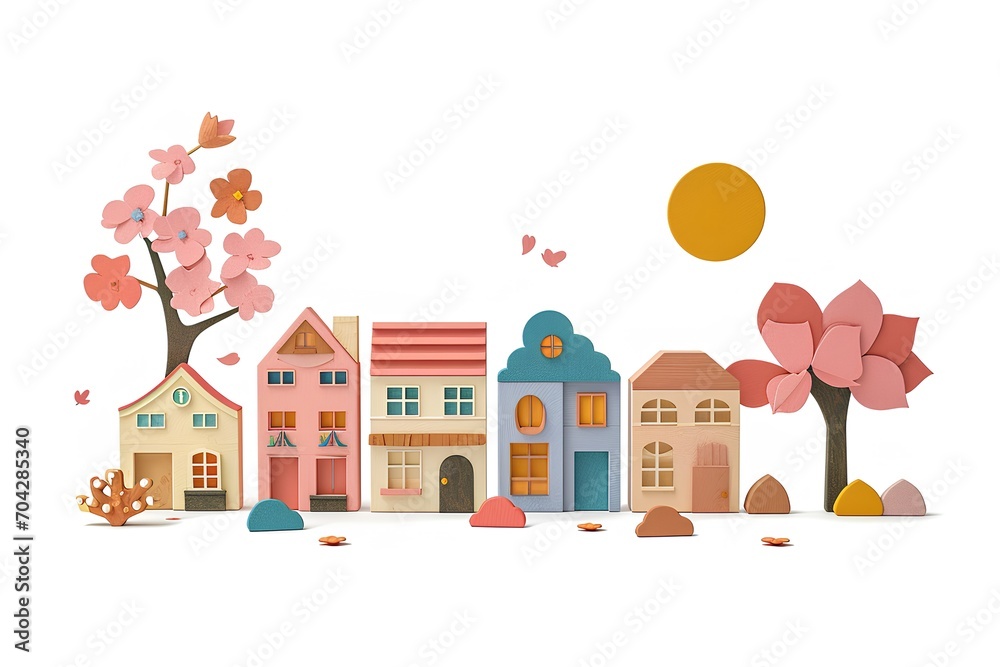 住宅とお店のアイコン-4 住宅とお店のアイコン-4