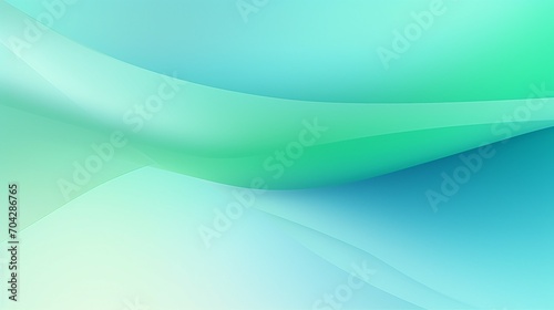 Soft Gradient Light Blue and Green Blurred Vector Background for Modern Designs