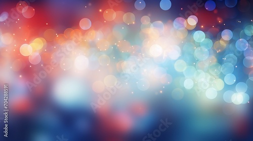 Captivating Modern Abstract Bokeh: Shimmering Lights in a Beautifully Blurred Circular Composition - Ideal for Creative Design and Digital Artwork