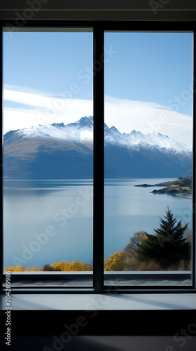 Breathtaking Mountain View from Window