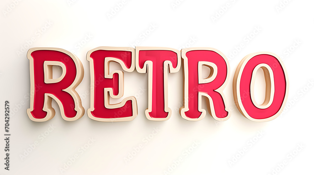 Retro Typography Art Retro Typography Art