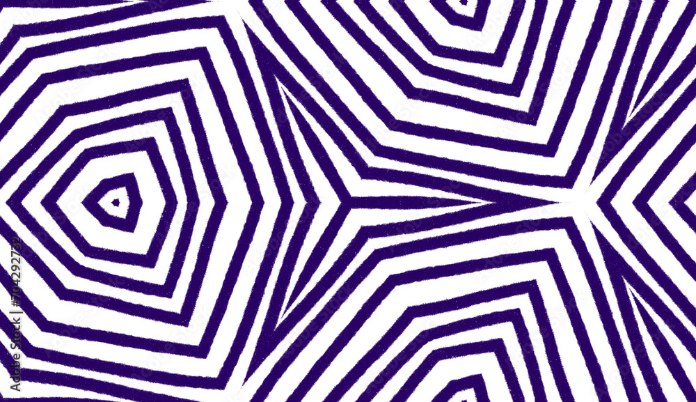 Geometric seamless pattern. Purple symmetrical