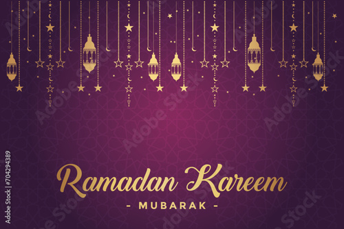 Ramadhan background, Eid al-Fitr background, Islamic new year background greeting card