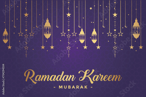 Ramadhan background, Eid al-Fitr background, Islamic new year background greeting card