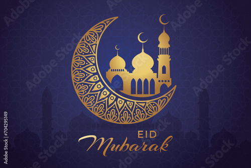 Ramadhan background, Eid al-Fitr background, Islamic new year background greeting card