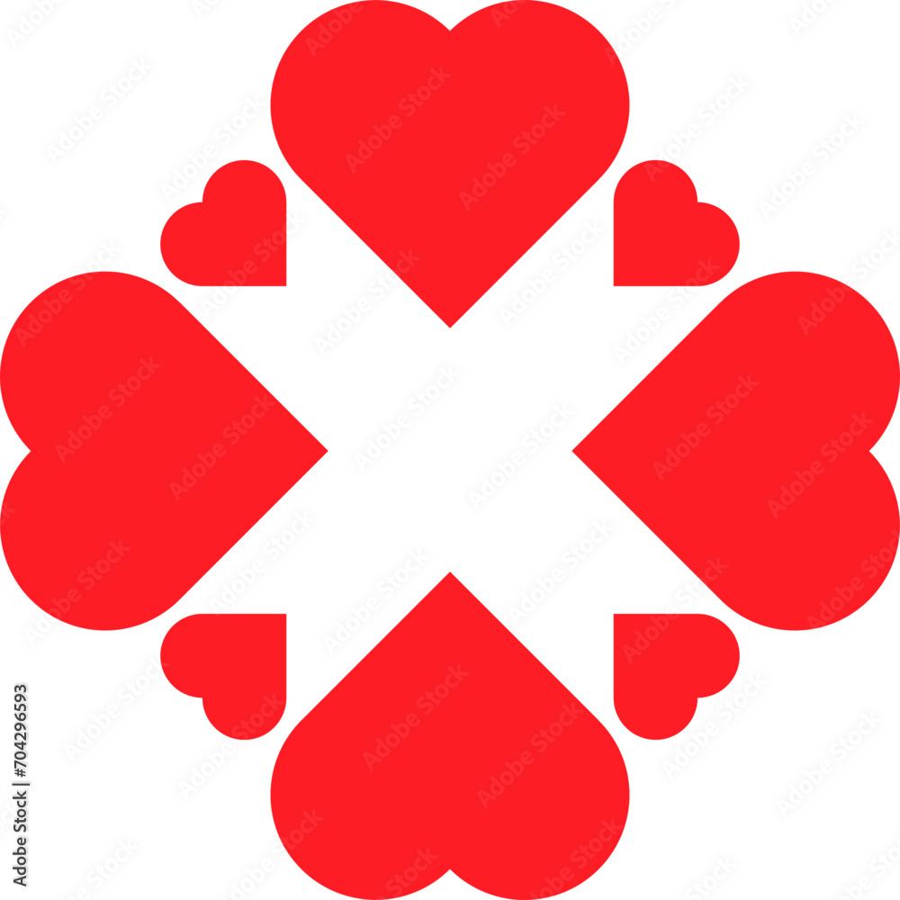 red heart icon. design element for valentine day red heart icon. design element for valentine day