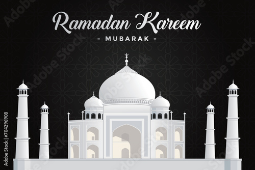 Ramadhan background, Eid al-Fitr background, Islamic new year background greeting card