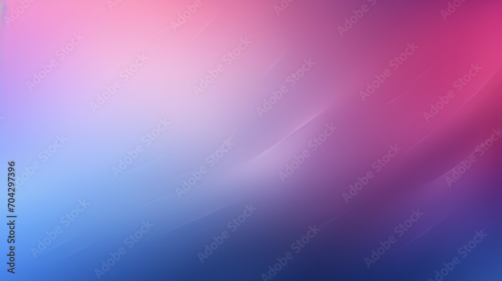 Soft Pink and Blue Gradient Blurred Banner, Modern Abstract Background Illustration