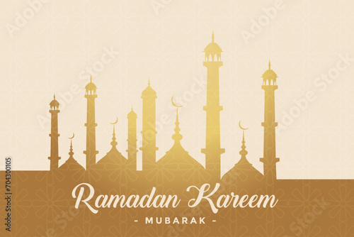 Ramadhan background, Eid al-Fitr background, Islamic new year background greeting card