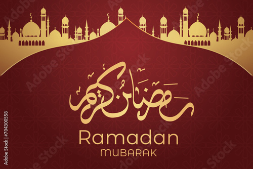 Ramadhan background, Eid al-Fitr background, Islamic new year background greeting card