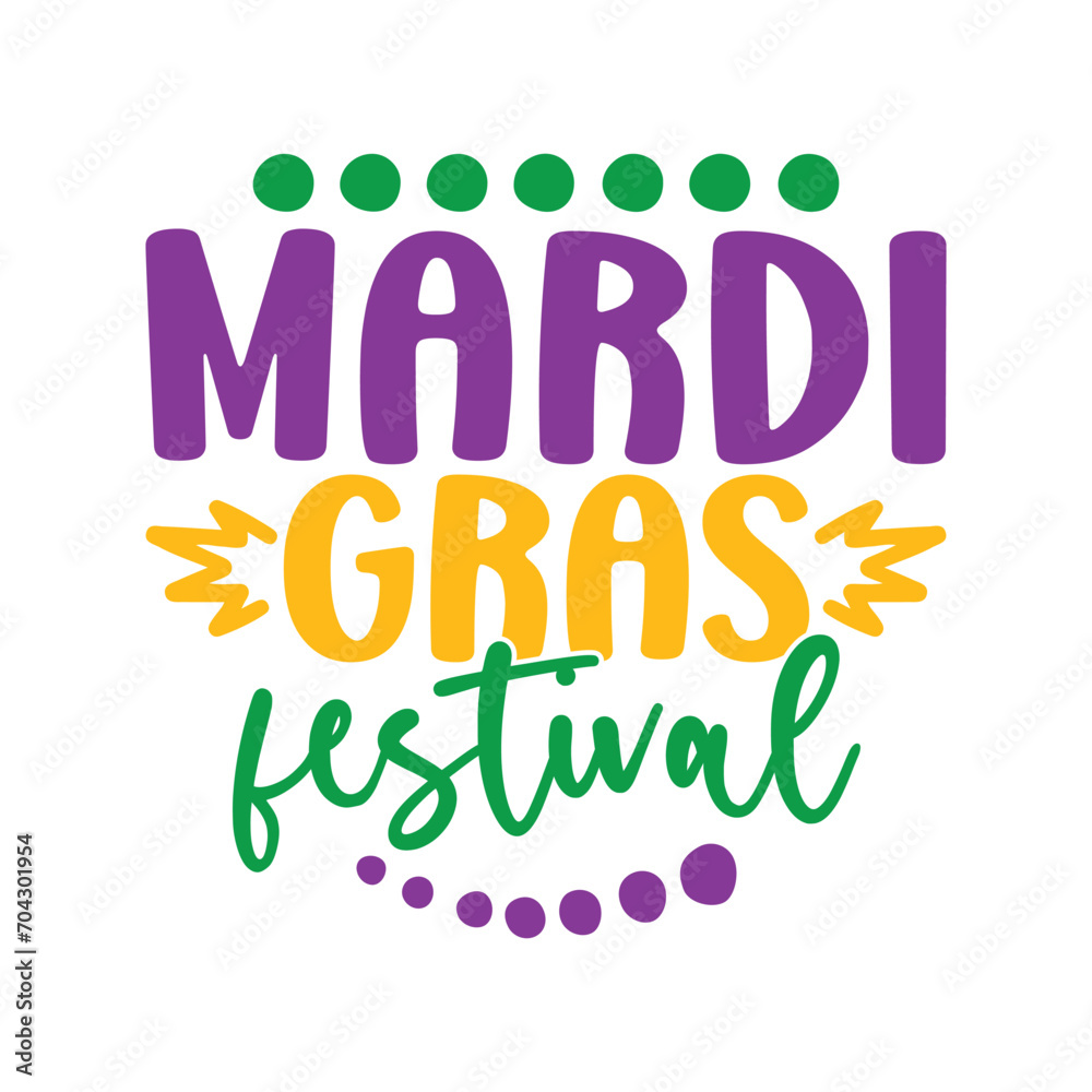 Obraz premium Mardi Gras Festival