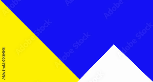 abstract blue triangle