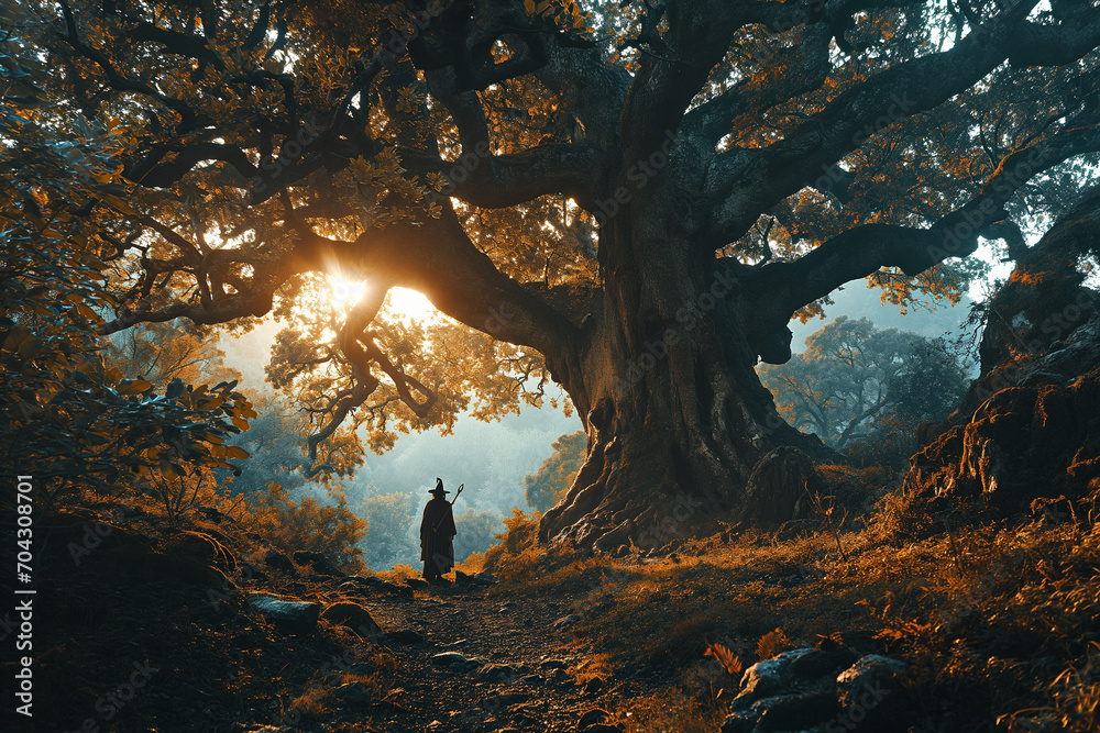 Witchcraft Beneath the Ancient Oak of Wisdom