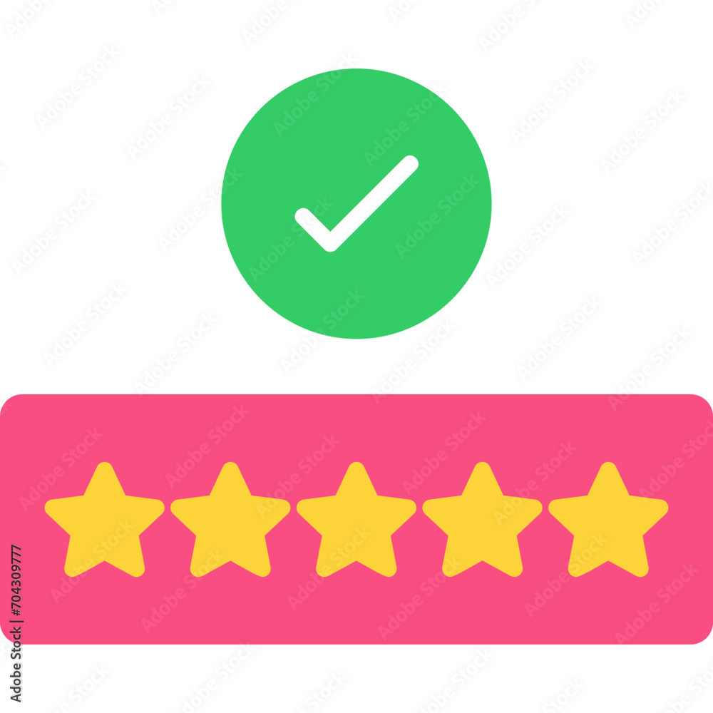 Five Star Content Icon