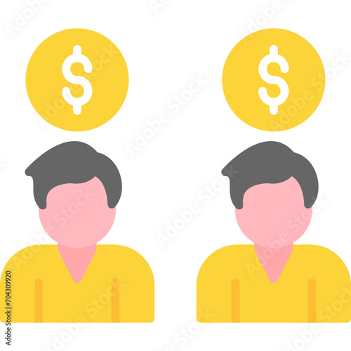 Seo Team Money Icon