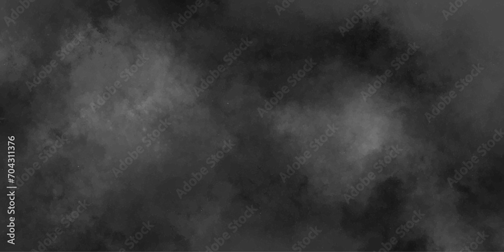 Black sky with puffy realistic fog or mist,backdrop design,isolated cloud. brush effect smoky illustrationhookah on. soft abstractgray rain cloud transparent smoke realistic illustrationcumulus clouds