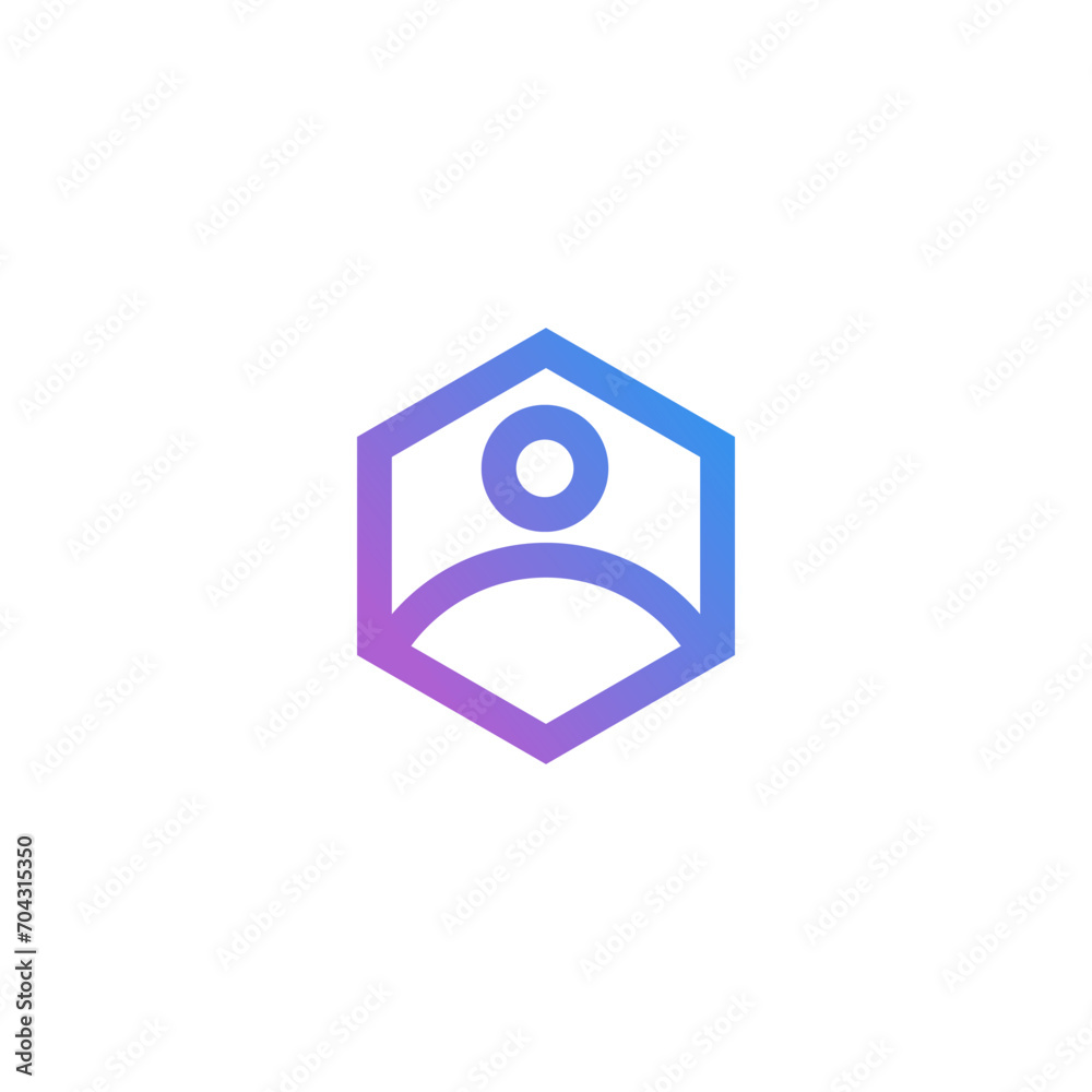 person anonym avatar logo design vector person anonym avatar logo design vector