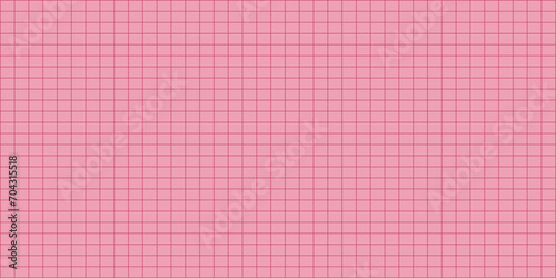 Pink checkered background. Trendy texture for creative banners. Contemporary vibrant color