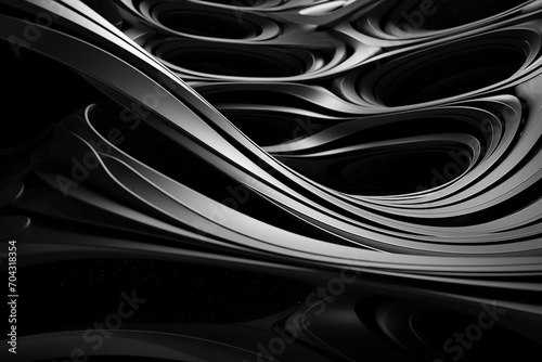 Highquality BMW Abstract Organic Textures Abstract Architecture WHITE AND BLACK WAVES MADE WITH AIO